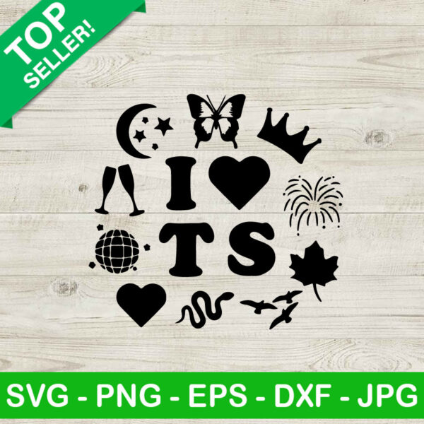 I love Taylor Swift SVG