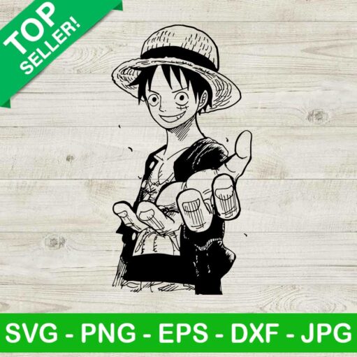 One Piece Luffy Svg