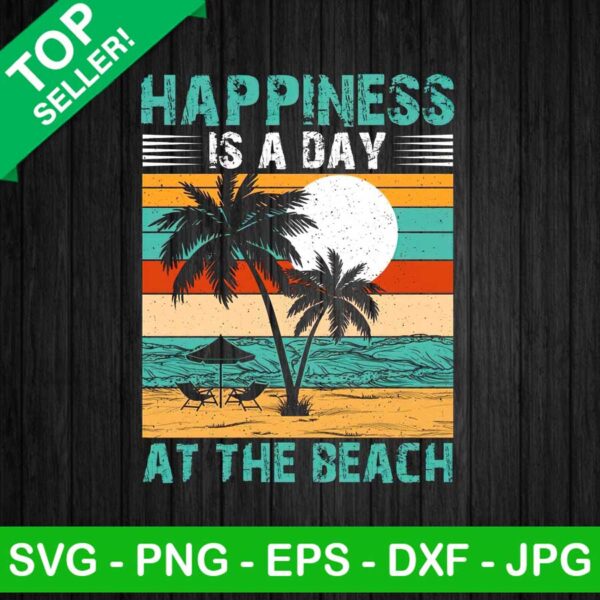 Happiness Is A Day At The Beach PNG