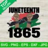 Juneteenth 1865 PNG