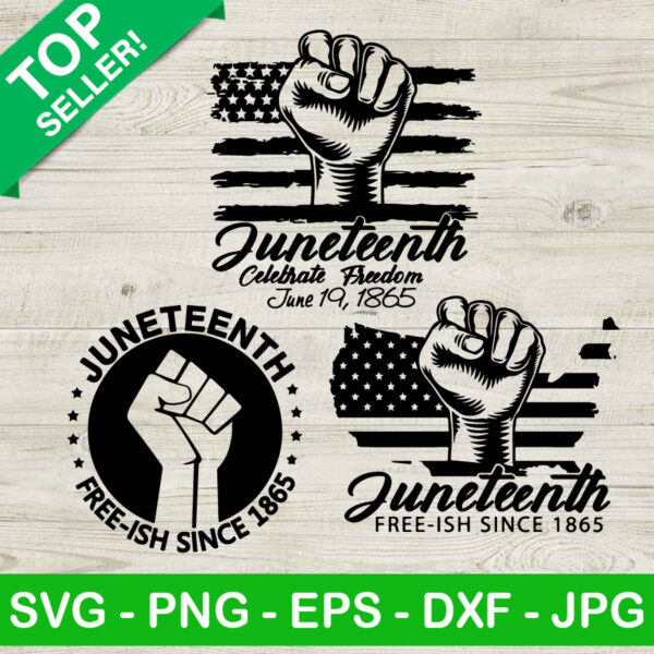 Juneteenth Celebrate Freedom SVG