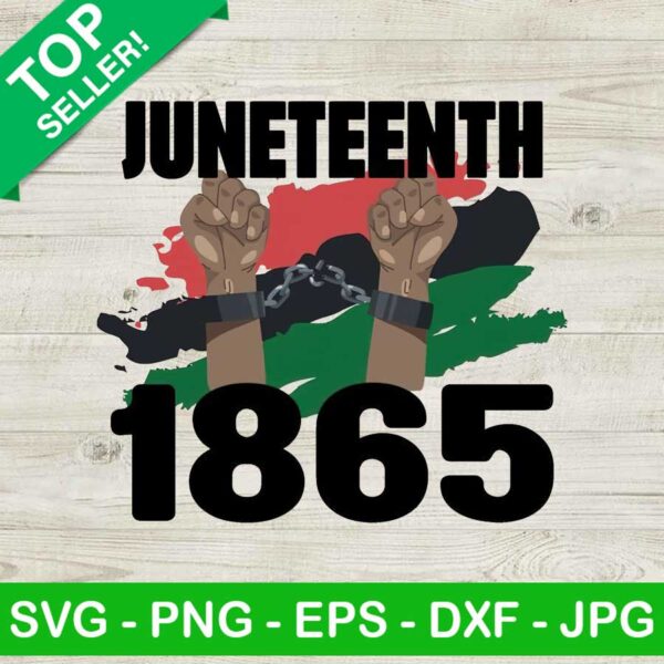 Juneteenth 1865 PNG, Black History Sublimation transfer PNG, Breaking Chain Heat Transfer PNG