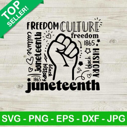 Freedom Culture Juneteenth SVG