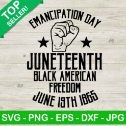 Juneteenth Black American Freedom SVG