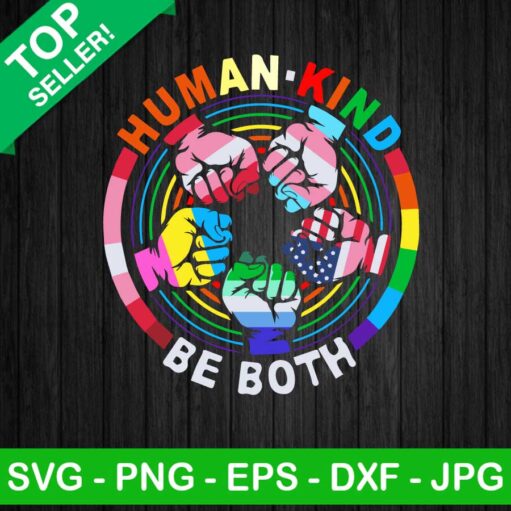 Human Kind Be Both SVG