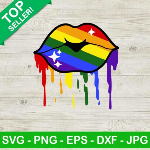 Lip LGBT SVG