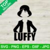 One Piece character Luffy SVG