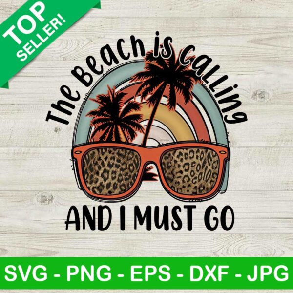 The Beach Is Calling And I Must Go PNG