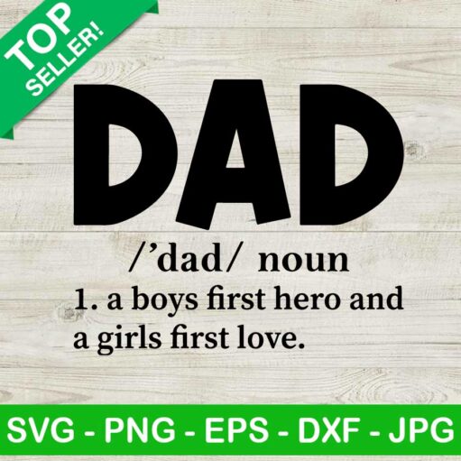 Dad Definition SVG