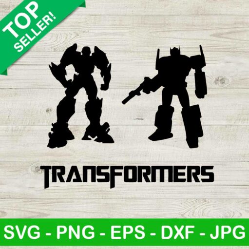 Transformers Optimus And Bumblebee SVG