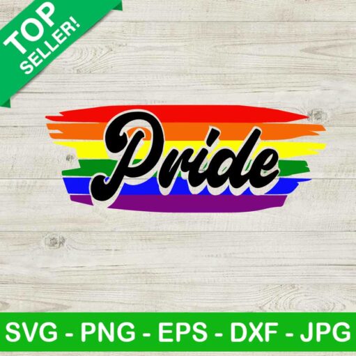 Pride rainbow SVG