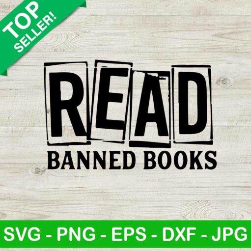 Read Banned Books SVG