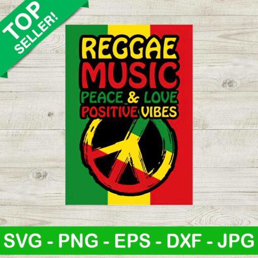 Reggae Music Peace And Love Positive Vibes Png