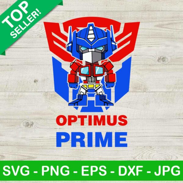 Optimus Prime Autobots SVG