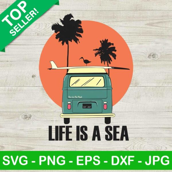 Life Is A Sea PNG