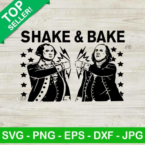 Shake and Bake Washington and Lincoln SVG