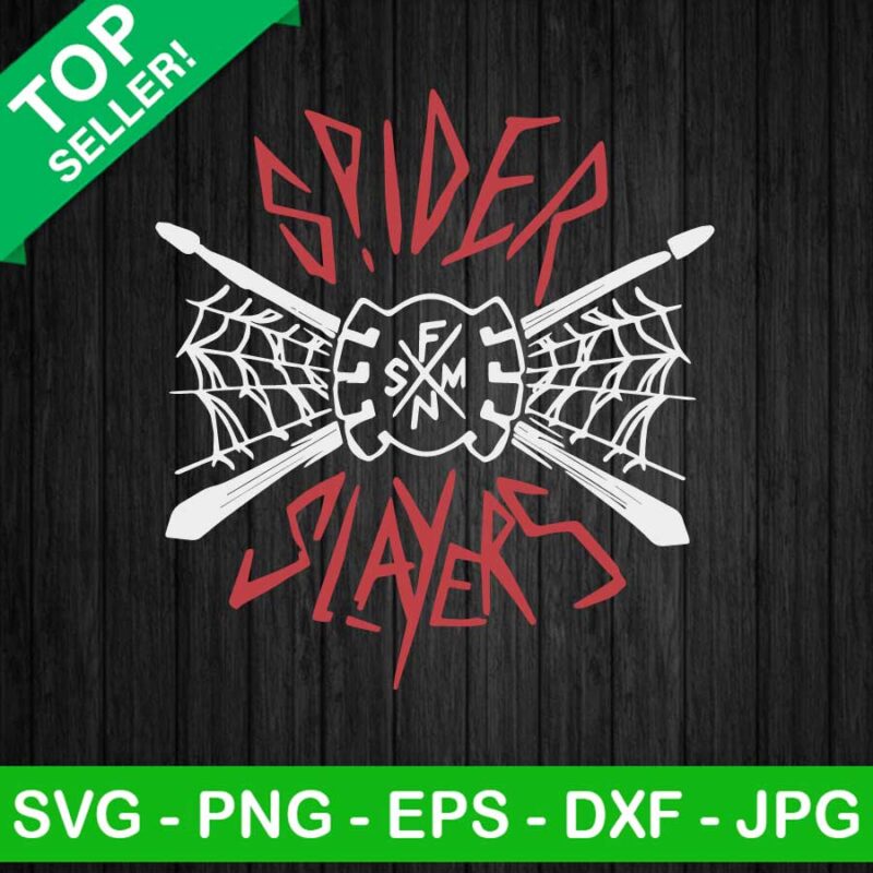 Spider Punk Spider Slayers Band SVG, Spider Punk Slayers SVG, Marvel Spider Slayers Band SVG
