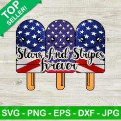 Popsicle Summer Stars And Stripes Forever PNG, American Ice Cream Sublimation transfer PNG, Stars And Stripes Forever Heat Transfer PNG