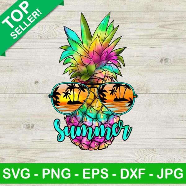 Summer Pineapple Sunglasses PNG