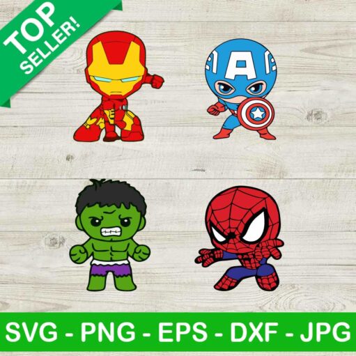 Marvel Avengers Superhero Character SVG