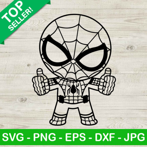 Baby Spiderman SVG