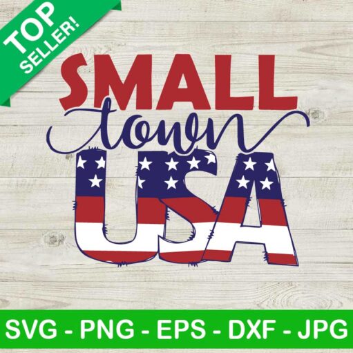 Small town USA SVG