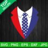 Tuxedo American Flag SVG