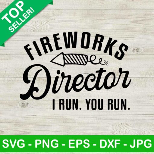 Fireworks director svg cut file