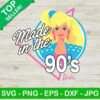 Made In The 90s Barbie PNG