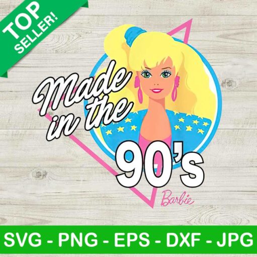 Made In The 90s Barbie PNG