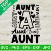 Funny Aunt SVG