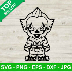 Baby Pennywise Halloween SVG