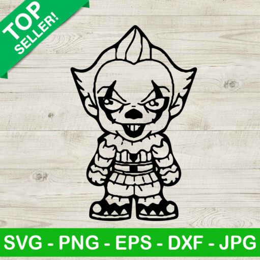 Baby Pennywise Halloween Svg