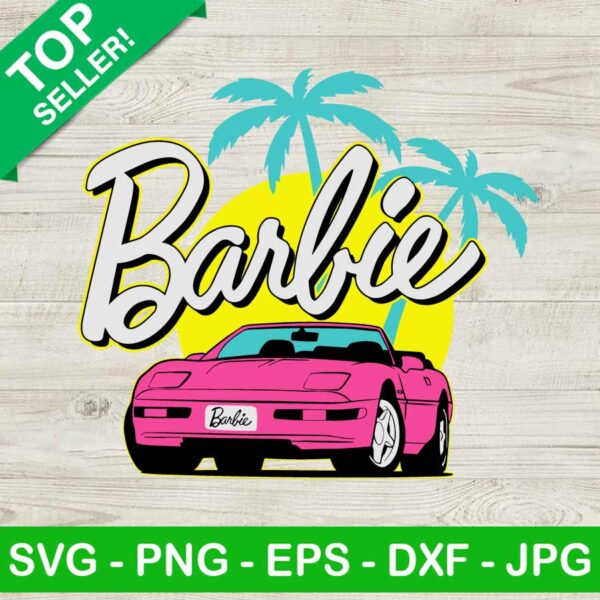 Barbie malibu logo SVG