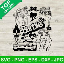 Barbie Movie 2023 SVG, Come on Barbie Let's Go Party SVG, Barbenheimer Poster SVG, Barbie Doll SVG