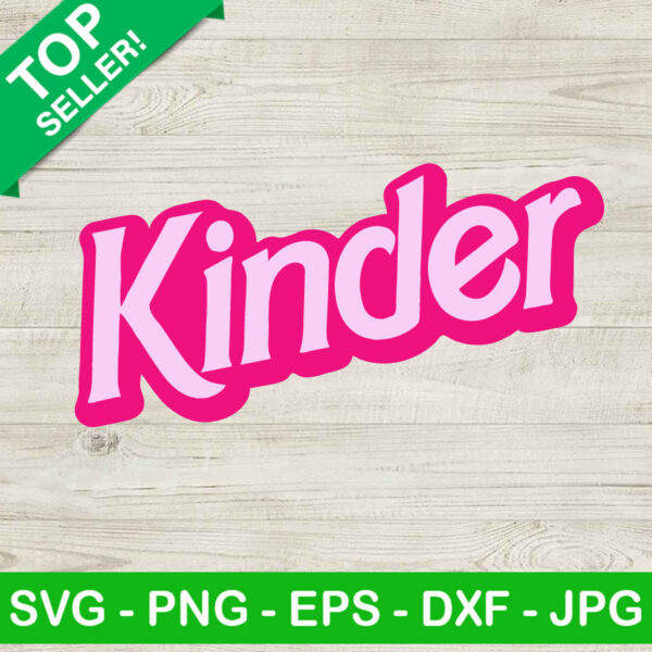 Kinder Barbie SVG