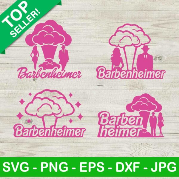 Barbenheimer Barbie Movie SVG