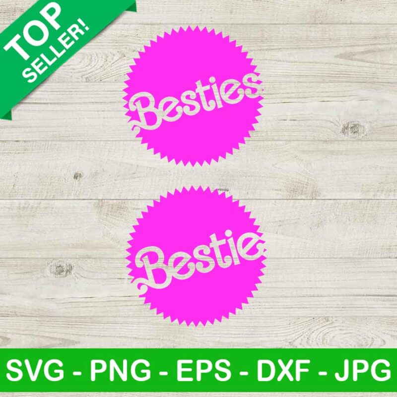 Barbie besties SVG, Barbie SVG, Barbie besties logo SVG