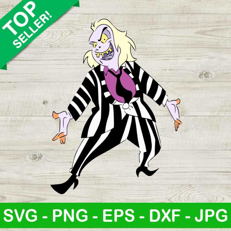 Beetlejuice drawing cartoon SVG
