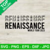 Renaissance World Tour SVG