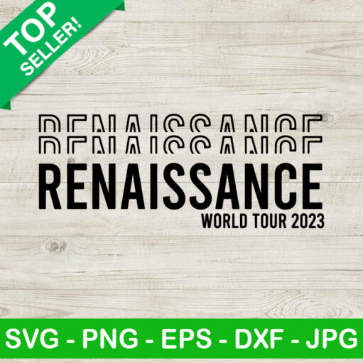 Renaissance World Tour Svg