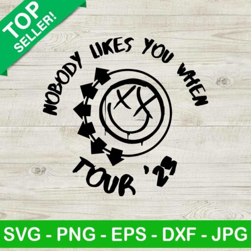 Blink Nobody Likes You When Tour '23 SVG