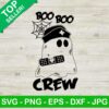 Boo Boo Crew Nurse Halloween SVG