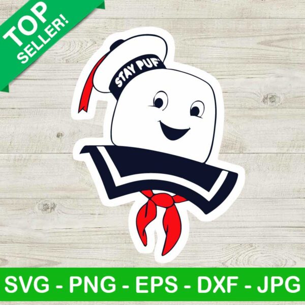 Stay Puft Marshmallow Ghost SVG