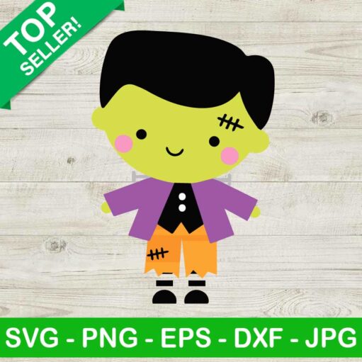 Halloween Frankenstein Boy Svg