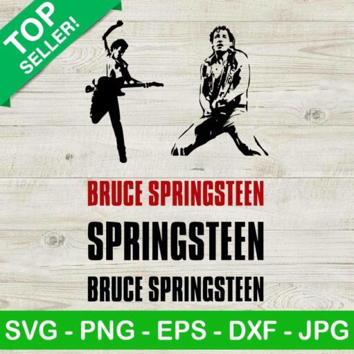 Bruce Springsteen Svg