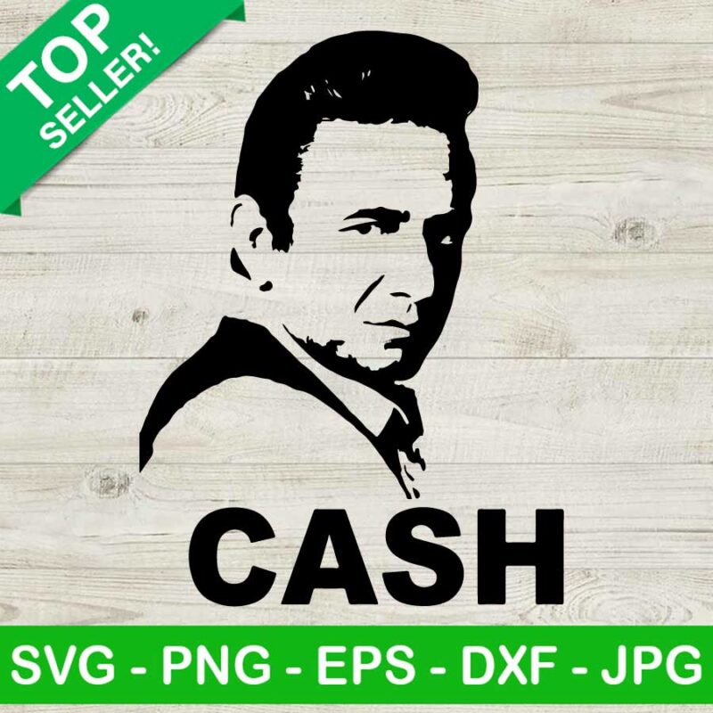 Hello I'm Johnny Cash SVG, Johnny Cash SVG, Country Music SVG