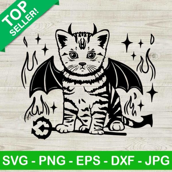 Halloween Vampire Cat SVG
