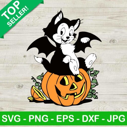 Halloween Figaro Pumpkin Svg