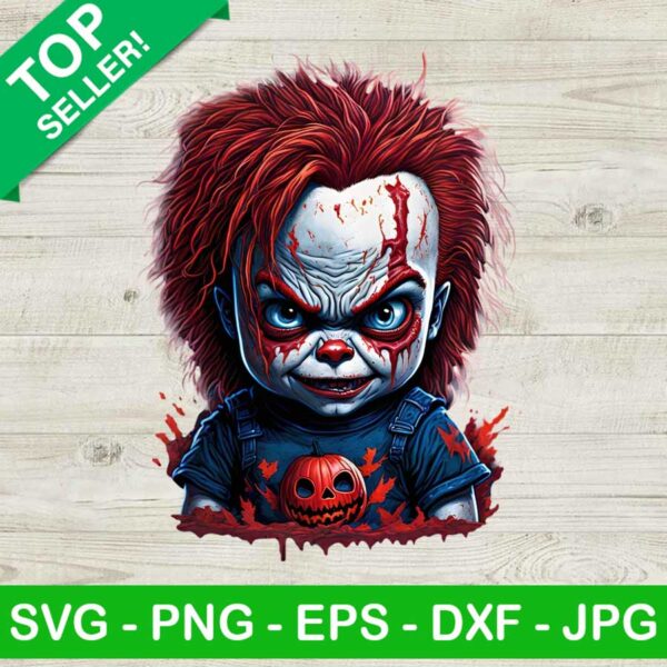 Chucky Halloween PNG, Killer Chucky Doll PNG Sublimation transfer PNG, Halloween Movie Heat Transfer PNG